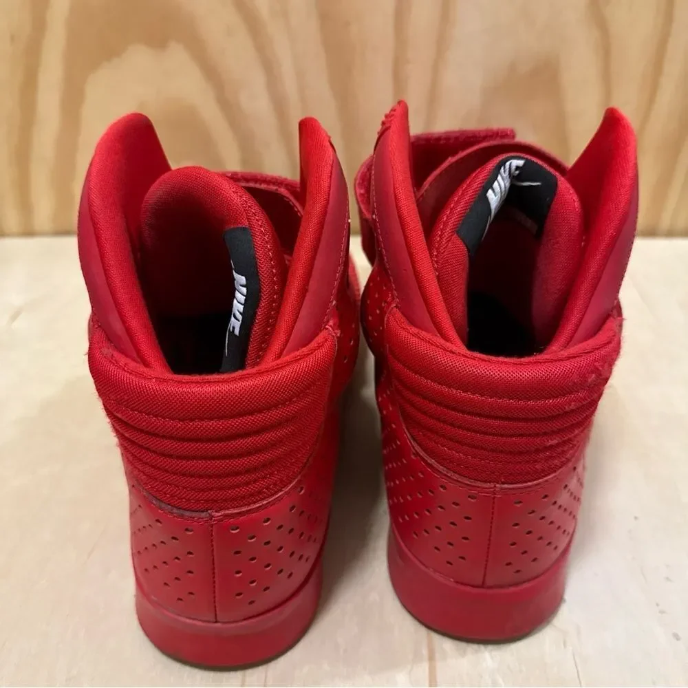 2014 Nike Flystepper 2K3 Prm University Red Chrome sneaker in size 13.
